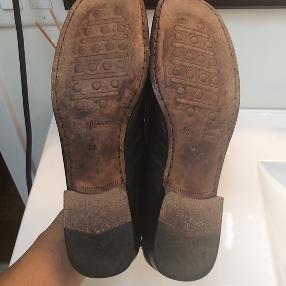 Cole Haan City embossed, all leather loafer. Very Rare Sz 9AA (fits a 9 narrow) - Picture 7 of 12